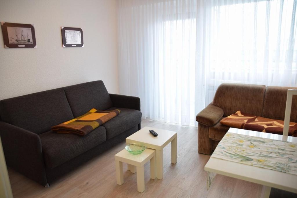 Einfaches 2-Zimmer-Appartement mit Balkon. Westerland Exterior foto
